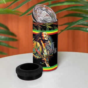 Jamaica Legend Bob Birthday 4 in 1 Can Cooler Tumbler Thank You For The Memories