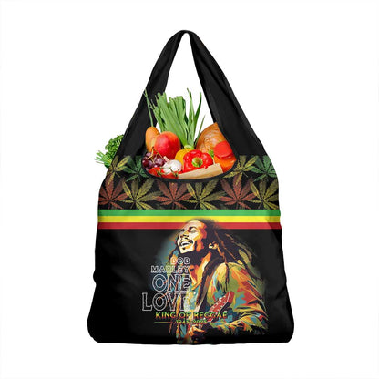 Jamaica Legend Bob Birthday Grocery Bag Thank You For The Memories
