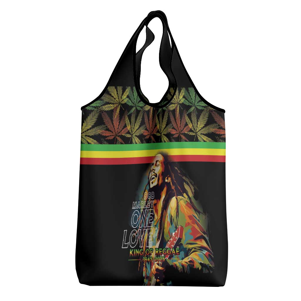 Jamaica Legend Bob Birthday Grocery Bag Thank You For The Memories