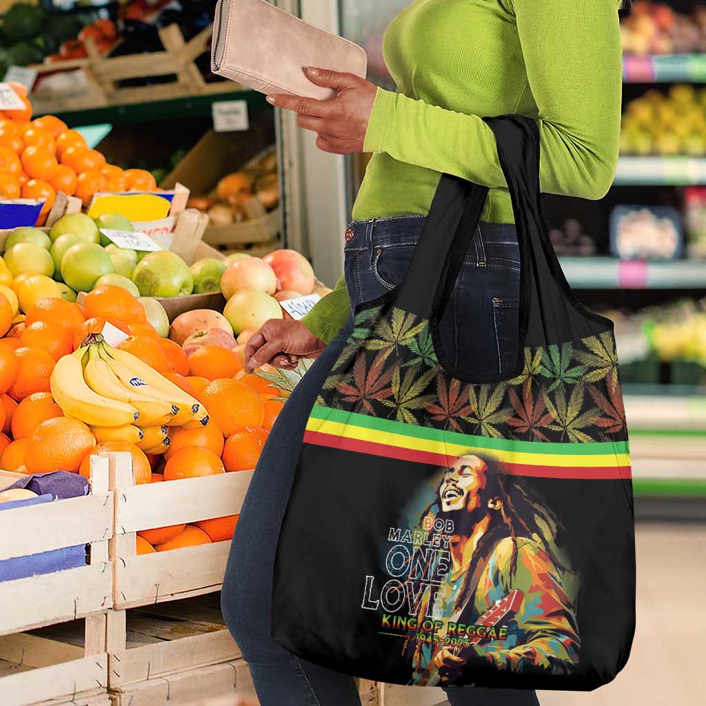 Jamaica Legend Bob Birthday Grocery Bag Thank You For The Memories