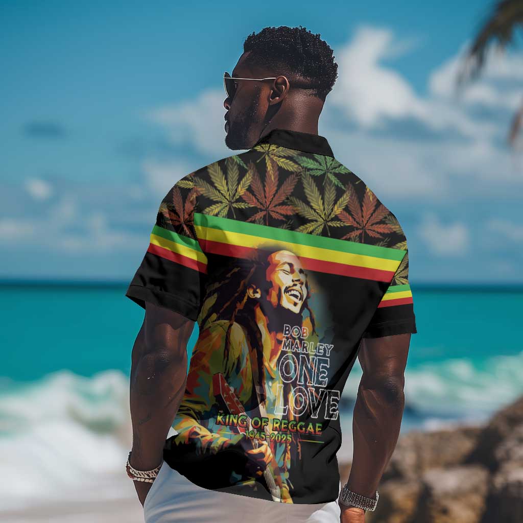 Jamaica Legend Bob Birthday Hawaiian Shirt Thank You For The Memories