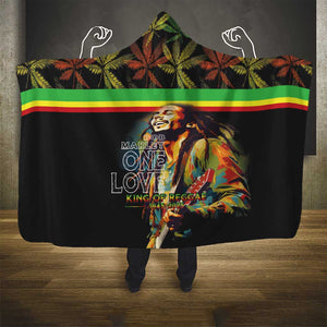 Jamaica Legend Bob Birthday Hooded Blanket Thank You For The Memories