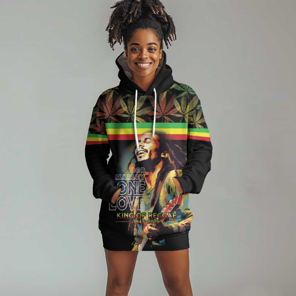 Jamaica Legend Bob Birthday Hoodie Dress Thank You For The Memories