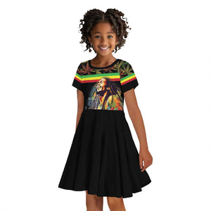 Jamaica Legend Bob Birthday Kid Short Sleeve Dress Thank You For The Memories