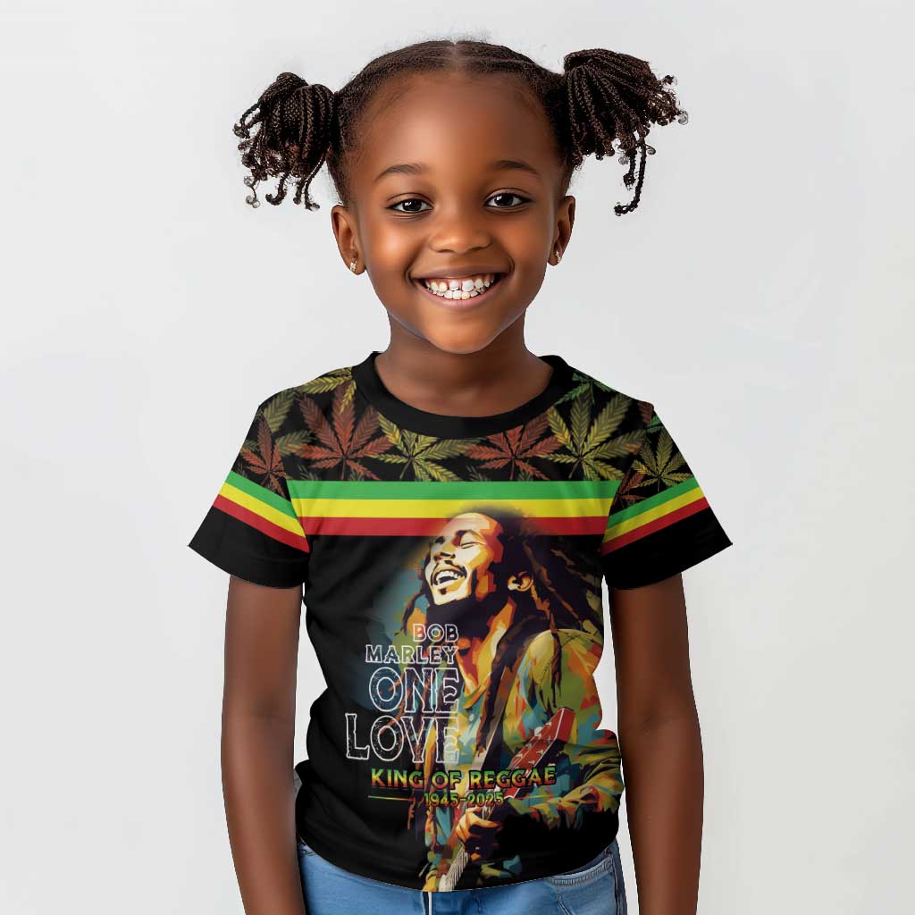 Jamaica Legend Bob Birthday Kid T shirt Thank You For The Memories