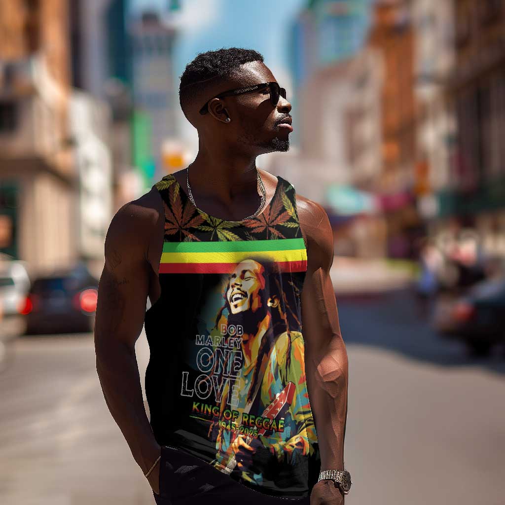 Jamaica Legend Bob Birthday Men Tank Top Thank You For The Memories