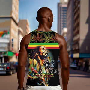 Jamaica Legend Bob Birthday Men Tank Top Thank You For The Memories