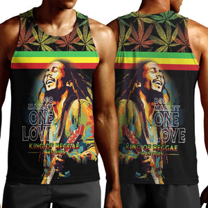 Jamaica Legend Bob Birthday Men Tank Top Thank You For The Memories