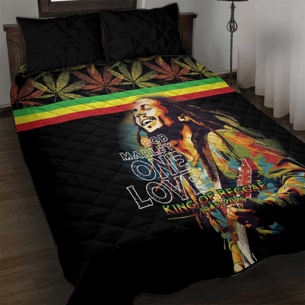 Jamaica Legend Bob Birthday Quilt Bed Set Thank You For The Memories