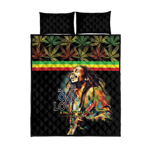 Jamaica Legend Bob Birthday Quilt Bed Set Thank You For The Memories