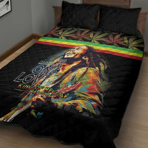 Jamaica Legend Bob Birthday Quilt Bed Set Thank You For The Memories