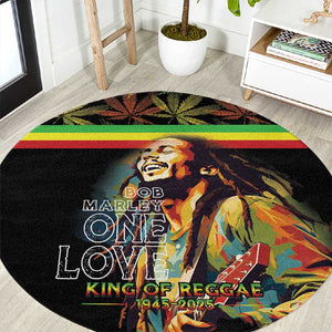 Jamaica Legend Bob Birthday Round Carpet Thank You For The Memories