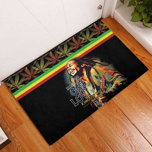 Jamaica Legend Bob Birthday Rubber Doormat Thank You For The Memories