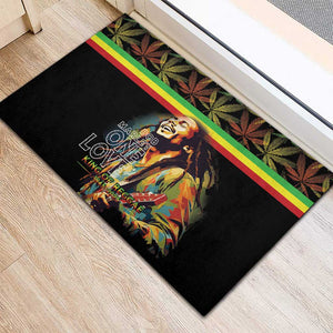 Jamaica Legend Bob Birthday Rubber Doormat Thank You For The Memories