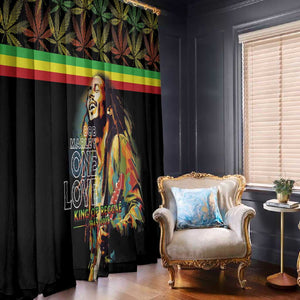 Jamaica Legend Bob Birthday Window Curtain Thank You For The Memories