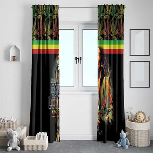 Jamaica Legend Bob Birthday Window Curtain Thank You For The Memories