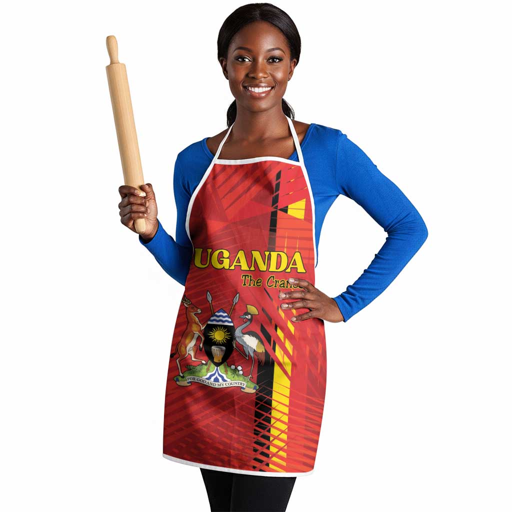 Uganda Football Apron Go Champions Cranes - African Pride