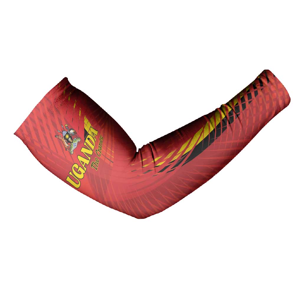 Custom Uganda Football Arm Sleeves Go Champions Cranes - African Pride