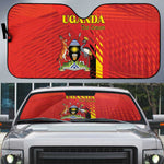 Uganda Football Auto Sun Shade Go Champions Cranes - African Pride