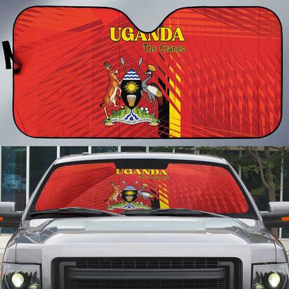 Uganda Football Auto Sun Shade Go Champions Cranes - African Pride