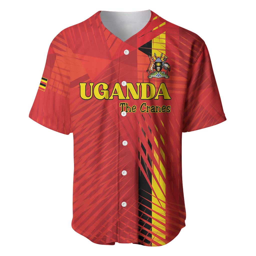 Custom Uganda Football Baseball Jersey Go Champions Cranes LT15