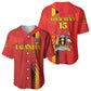 Custom Uganda Football Baseball Jersey Go Champions Cranes LT15