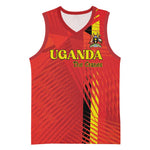 Custom Uganda Football Basketball Jersey Go Champions Cranes - African Pride