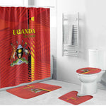 Uganda Football Bathroom Set Go Champions Cranes - African Pride