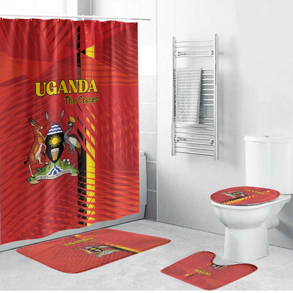 Uganda Football Bathroom Set Go Champions Cranes - African Pride