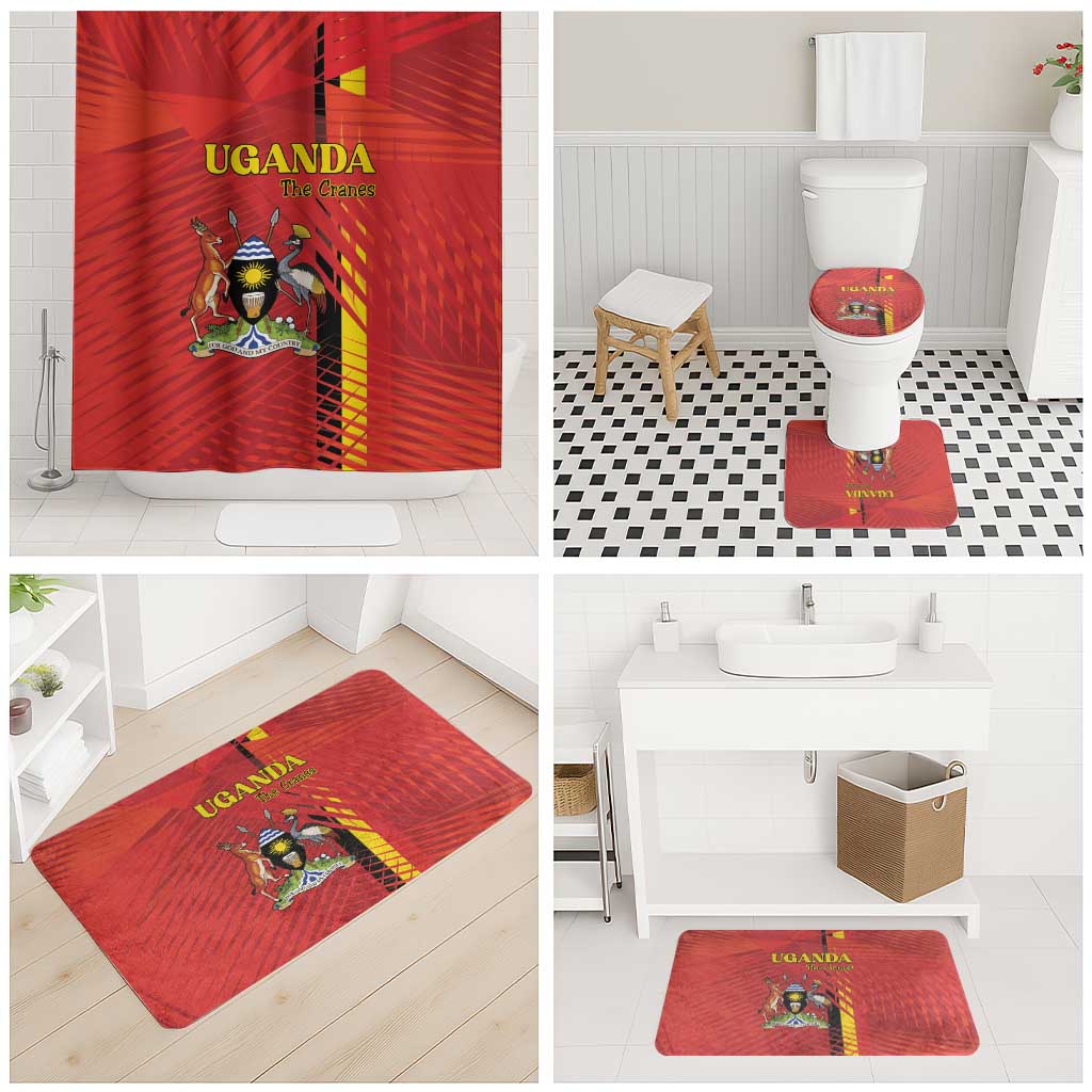 Uganda Football Bathroom Set Go Champions Cranes - African Pride