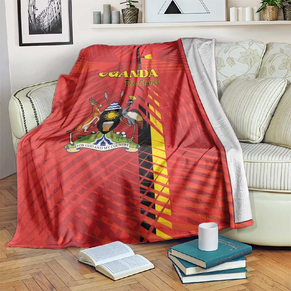 Uganda Football Blanket Go Champions Cranes - African Pride