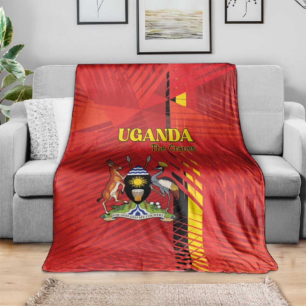 Uganda Football Blanket Go Champions Cranes - African Pride
