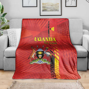 Uganda Football Blanket Go Champions Cranes - African Pride