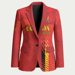 Custom Uganda Football Blazer Go Champions Cranes - African Pride