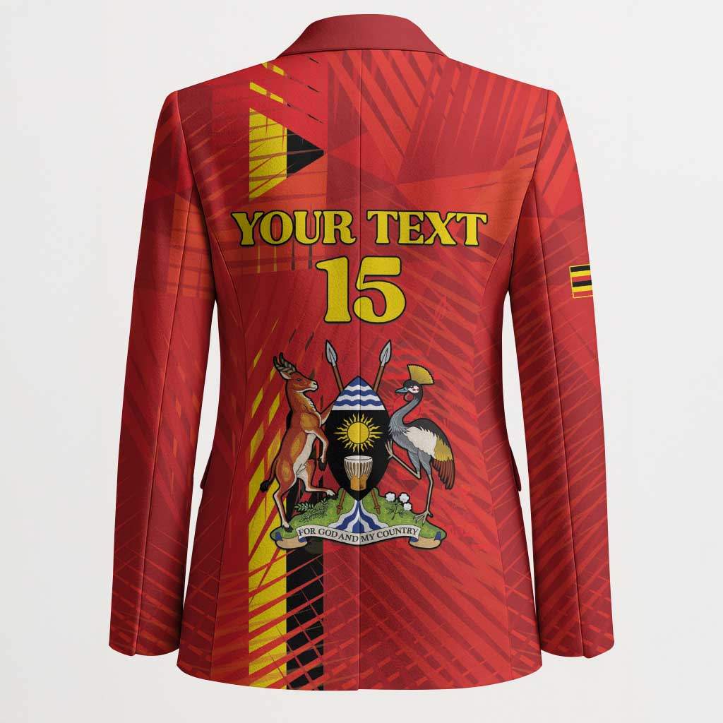 Custom Uganda Football Blazer Go Champions Cranes - African Pride