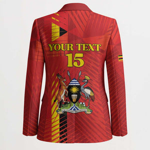 Custom Uganda Football Blazer Go Champions Cranes - African Pride
