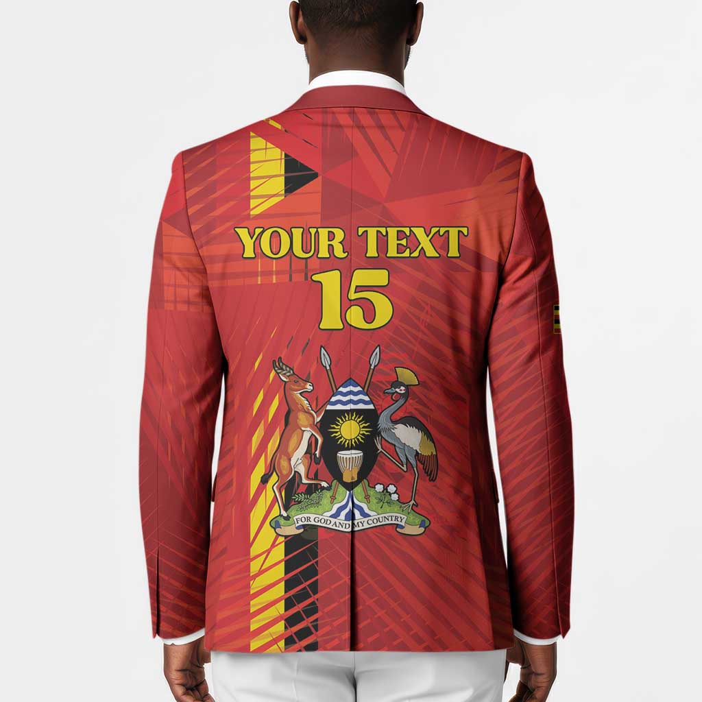 Custom Uganda Football Blazer Go Champions Cranes - African Pride