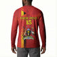 Custom Uganda Football Button Sweatshirt Go Champions Cranes
