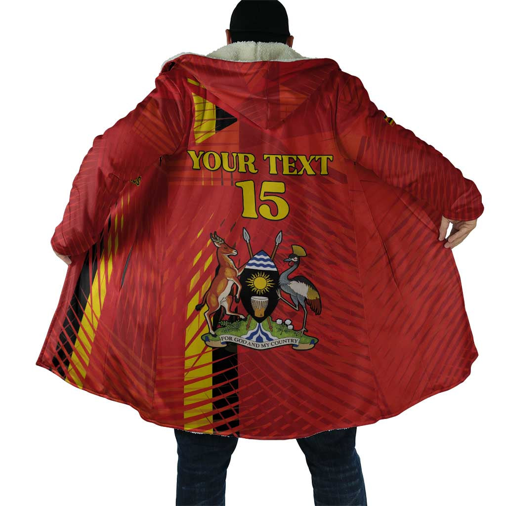 Custom Uganda Football Cloak Go Champions Cranes - African Pride