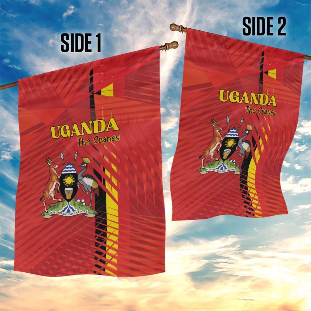 Uganda Football Garden Flag Go Champions Cranes - African Pride