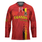 Custom Uganda Football Hockey Jersey Go Champions Cranes - African Pride