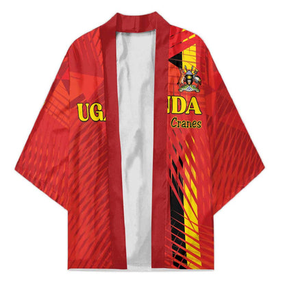 Custom Uganda Football Kimono Go Champions Cranes - African Pride