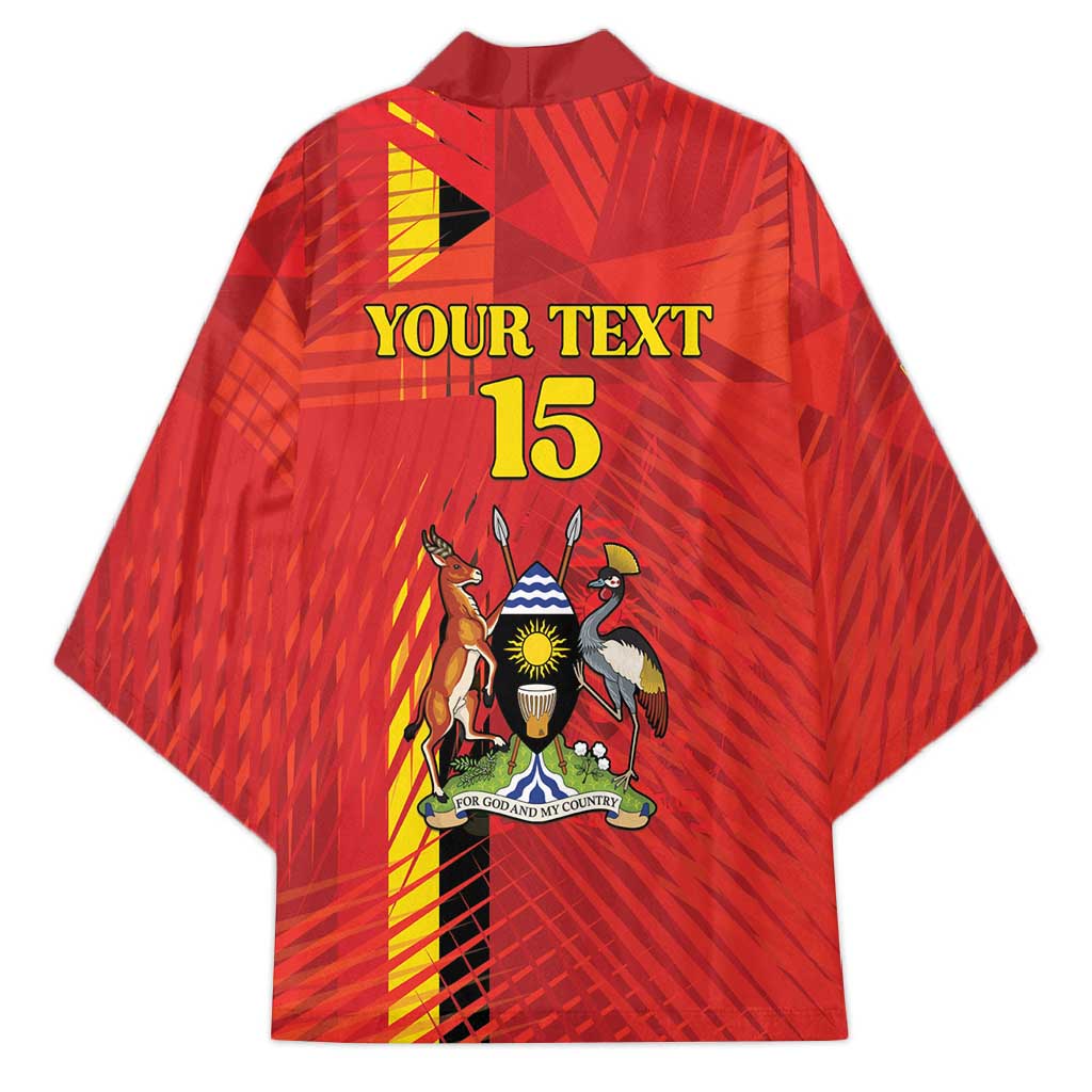 Custom Uganda Football Kimono Go Champions Cranes - African Pride