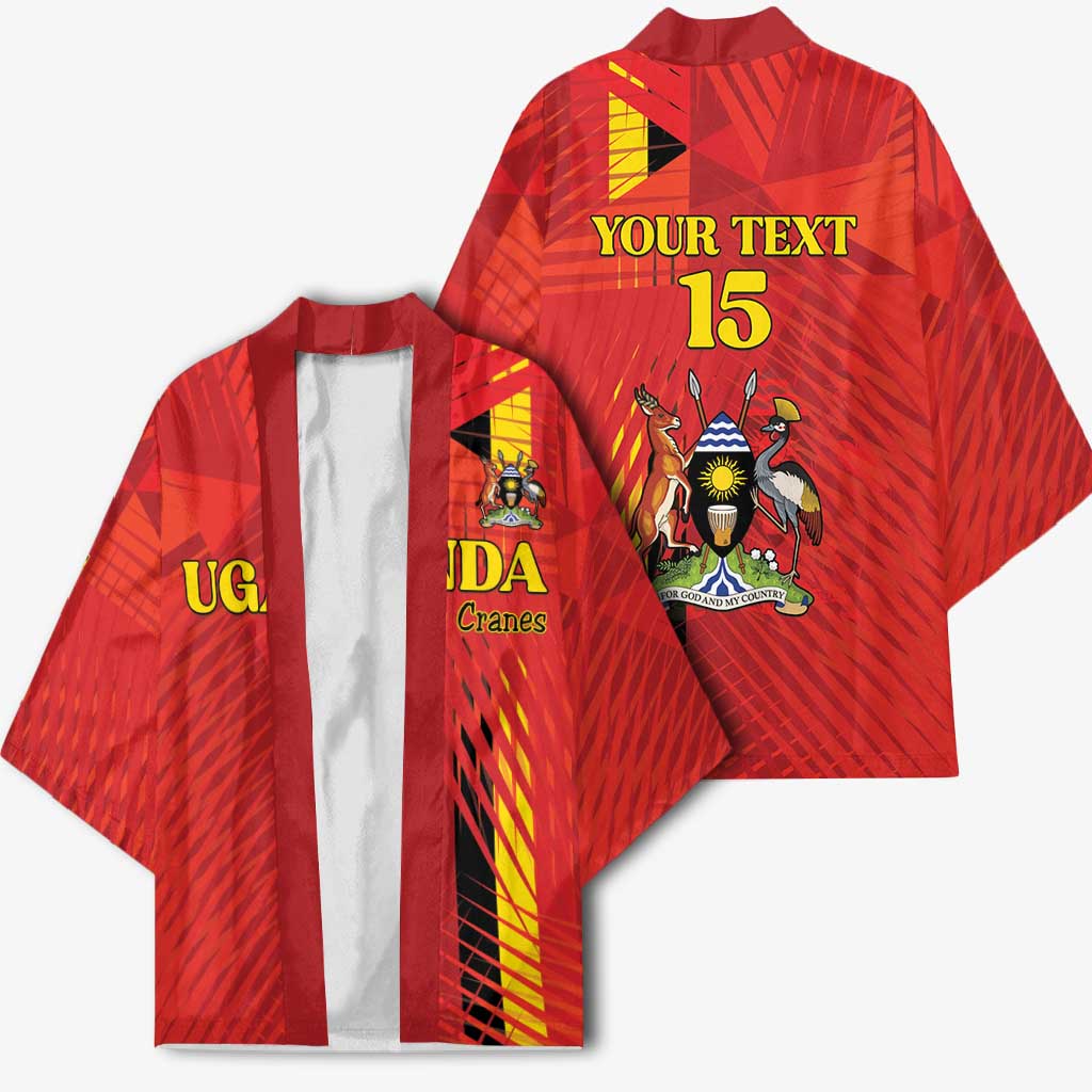 Custom Uganda Football Kimono Go Champions Cranes - African Pride