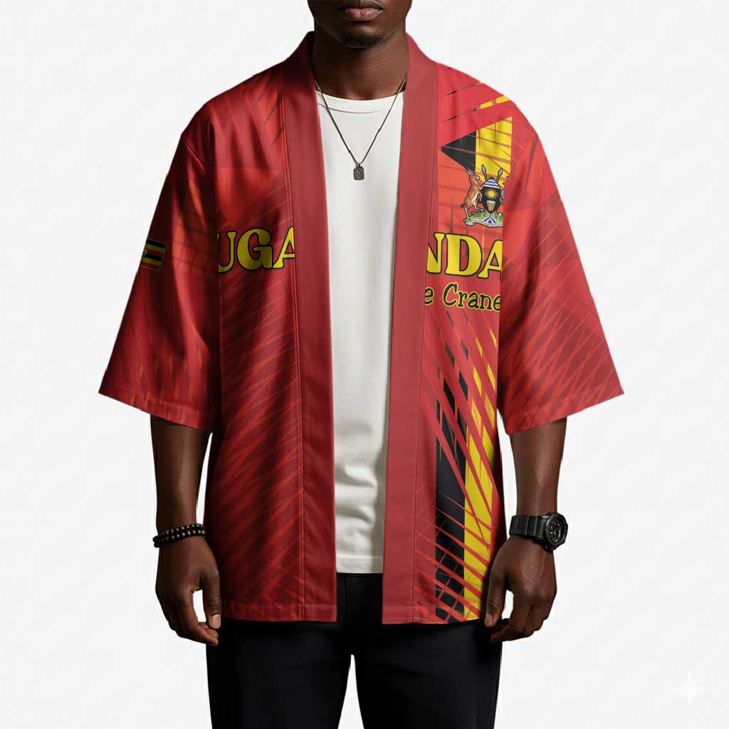Custom Uganda Football Kimono Go Champions Cranes - African Pride