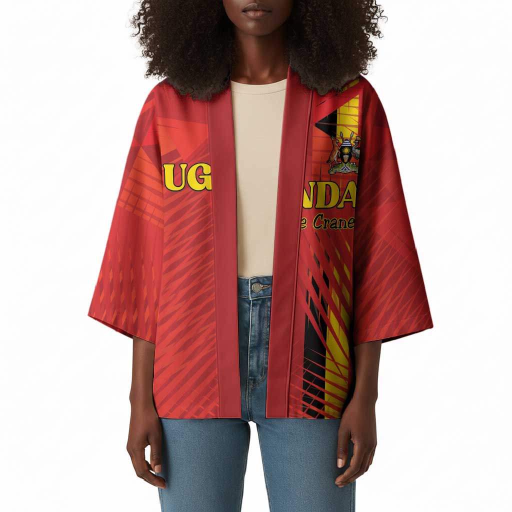 Custom Uganda Football Kimono Go Champions Cranes - African Pride