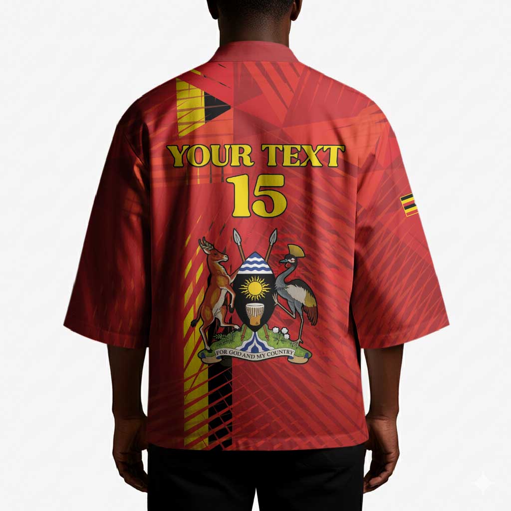Custom Uganda Football Kimono Go Champions Cranes - African Pride