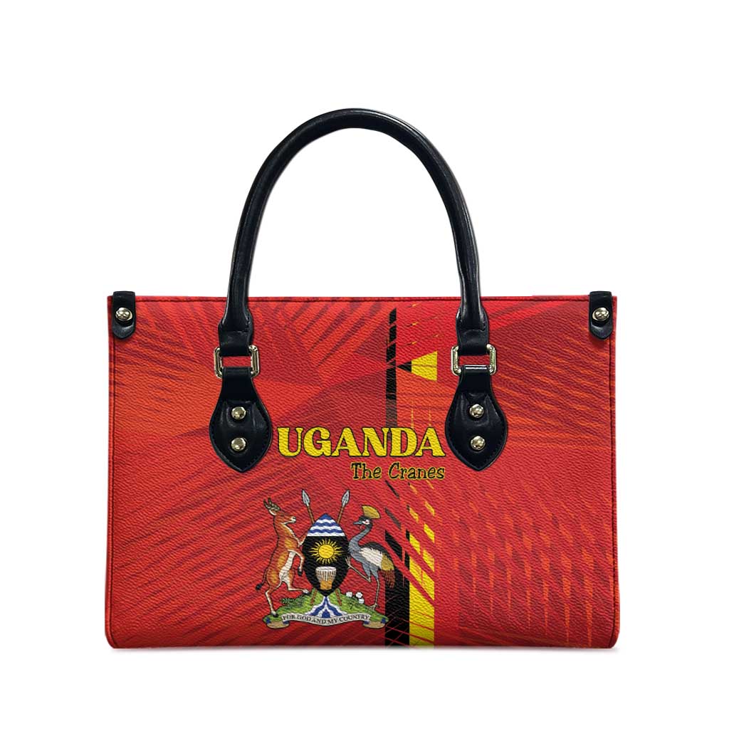 Uganda Football Leather Bag Go Champions Cranes - African Pride