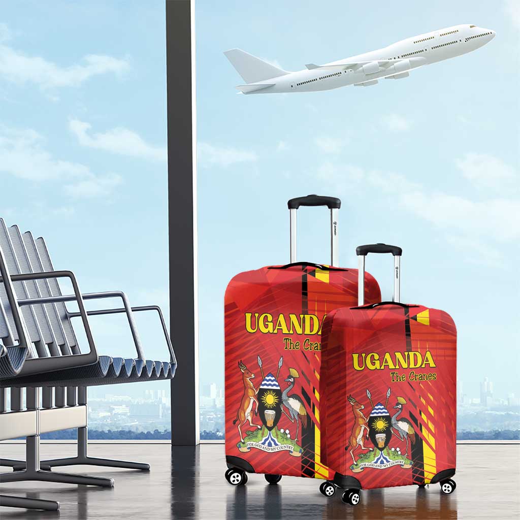 Uganda Football Luggage Cover Go Champions Cranes - African Pride