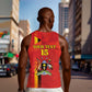 Custom Uganda Football Men Tank Top Go Champions Cranes - African Pride